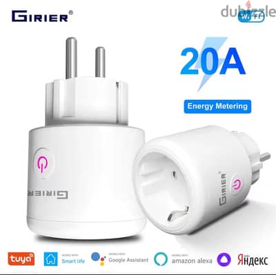 Wifi Plug EU with Power Monitoring 20A