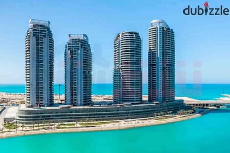 شقة للبيع 89م أبراج العلمين الجديدة (طرح برج جديد)