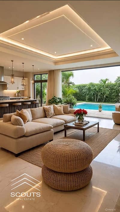 villa for sale 3 floor 247 m 4bedroom in Hyde Park  5th Settlement New Cairo, hyde park new cairo villa for sale