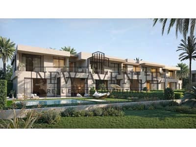 Fully Finished Town House For Sale AUC Avenue Location in Grova East Hills By Hassan Allam with 5% Downpayment