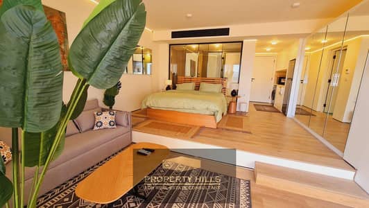 Two-room chalet immediate delivery finished with a sea view in YOUD in the heart of Ras Al Hikma