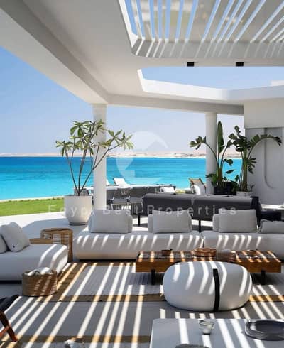 FIRST ROW VILLA Sea View 5% DP UP TO 10Y IN SILVER SANDS North Coast Sa7el