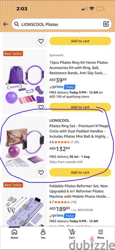Pilates ring