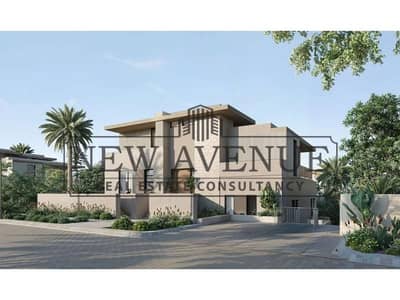 Garden View Twin House Fully Finished For Sale in Grova East Hills Near AUC By Hassan Allam 25% Discount Cash