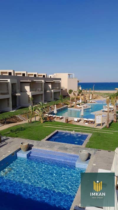 Ready-to-move-in chalet for immediate handover at Boho, Ain Sokhna. Features two bedrooms and full finishing, available with an excellent installment
