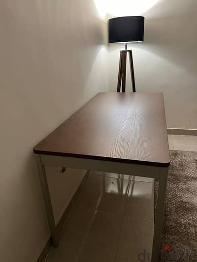IKEA Desk – Wood & Steel (Work/Gaming)