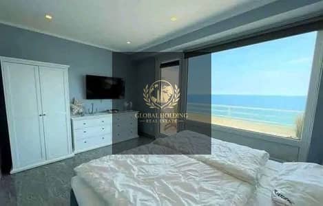 Sea view apartment 161m in latin district new Alamein inst over 12 years