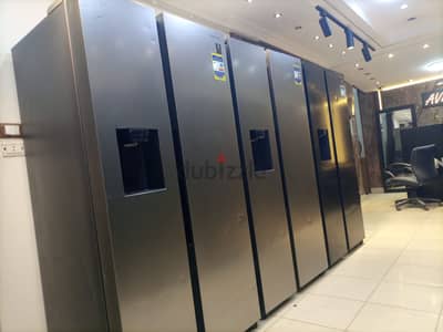 ثلاجات سامسونج سايد باى سايد 634 لتر أنفرتر توين كول