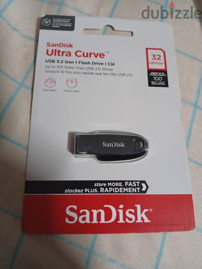 فلاشه مساحه ٣٢ جيجا ماركه SanDisk