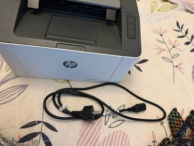 HP 107w Wireless Laser Printer, White