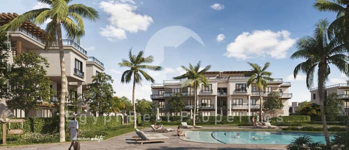Own a 2-bedroom chalet with immediate occupancy in Direction White, Ras El Hekma. Ready to be furnished and available at the lowest price on the marke