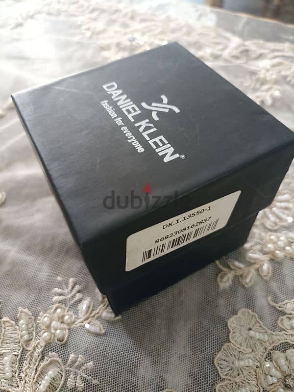 Daniel Klein Leather Chronograph Watch DK. 1.13550-1 1
