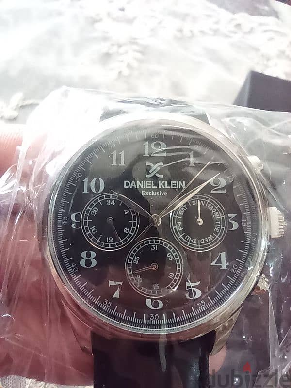 Daniel Klein Leather Chronograph Watch DK. 1.13550-1 4