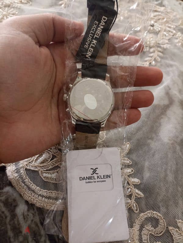 Daniel Klein Leather Chronograph Watch DK. 1.13550-1 5