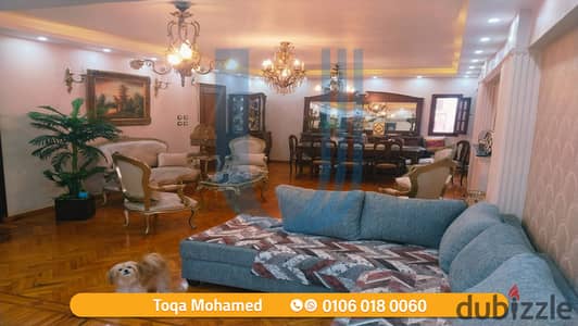 شقة 160م للبيع - سموحة - شارع مصطفي كامل - السعر 5.800. 000 ج كاش