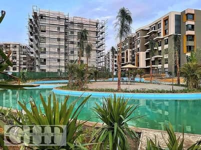 شقة تشطيب كامل + مطبخ للبيع في بالم هيلز التجمع الخامس Palm Hills New Cairo