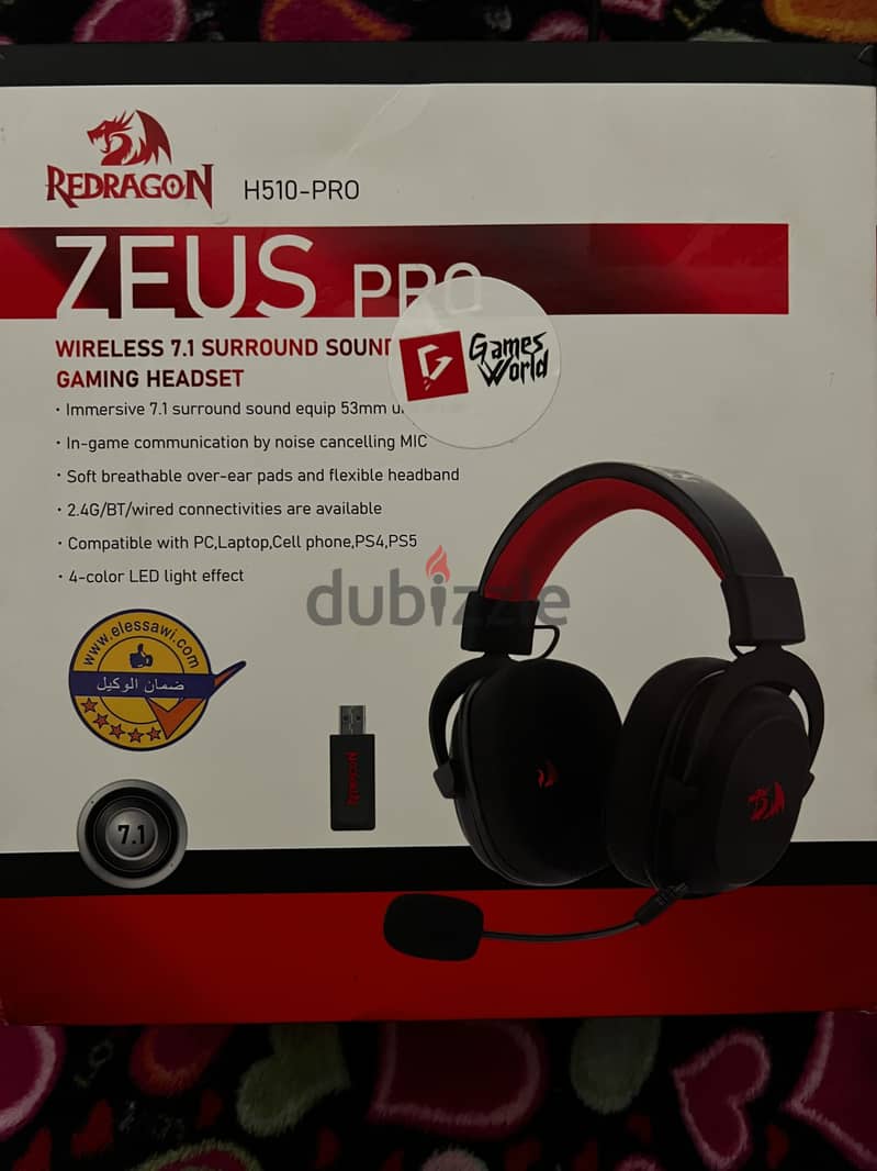 Redragon H510 Pro wireless 1