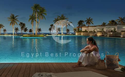 Own a 2-bedroom townhouse with a master garden, ready for immediate occupancy in Direction White, Ras El Hekma. Ready to be furnished, at the lowest p