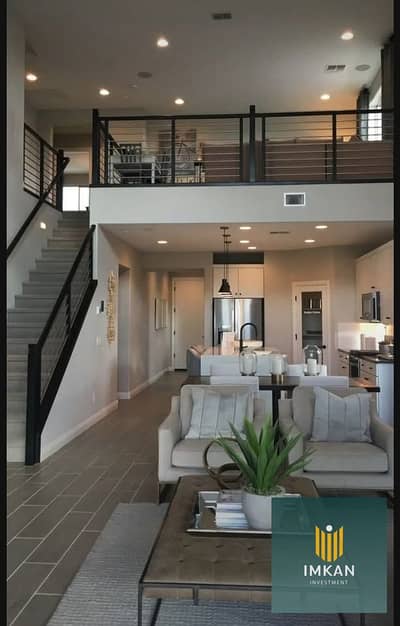 Villa at 7,700,000 million 220m at the price of an apartment, a bargain, and finished in Talala New Heliopolis compound.
