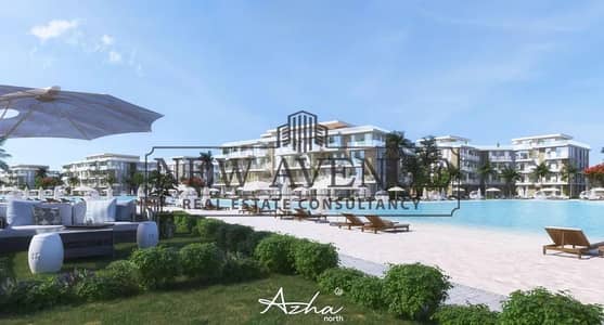 4BR Townhouse Lagoon View for Sale in Antares Azha North Ras El Hekma by Madaar Developments Location: KM 214 Alex-Matrouh Road, Ras El Hekma