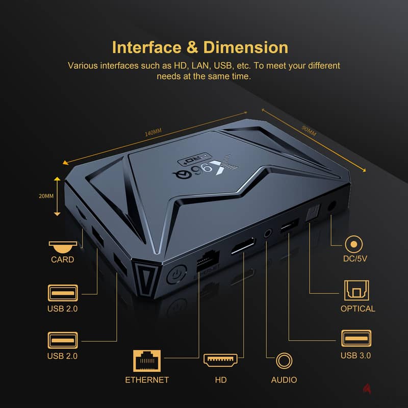 TV Box X96Q PRO plus 4+64 H728 8
