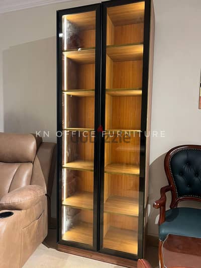 مكتبه ملفّات خشب اسبانى مستورد kn office furniture