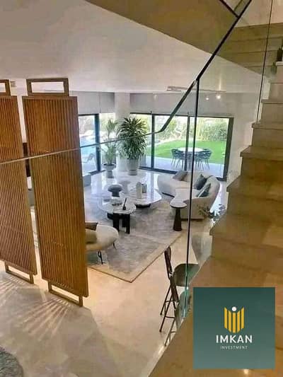 A fully finished villa, 220m price after discount is 7 million, in installment from 5 to 12 years