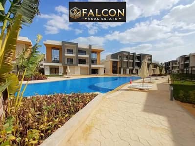 3-story villa with sea view, 30% discount, fully finished, for sale in Boho Village, Ain Sokhna.