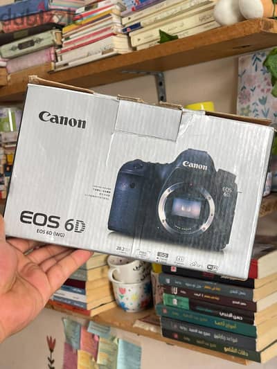 canon 6d mark 1 full box