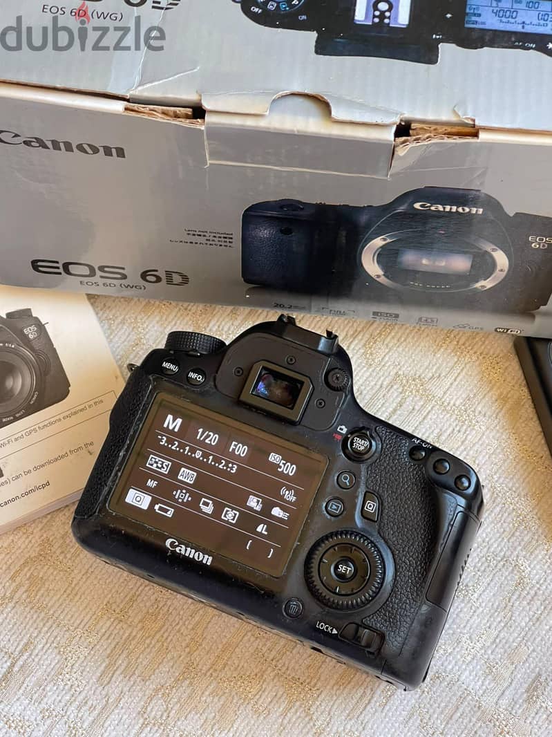 canon 6d mark 1 full box 1