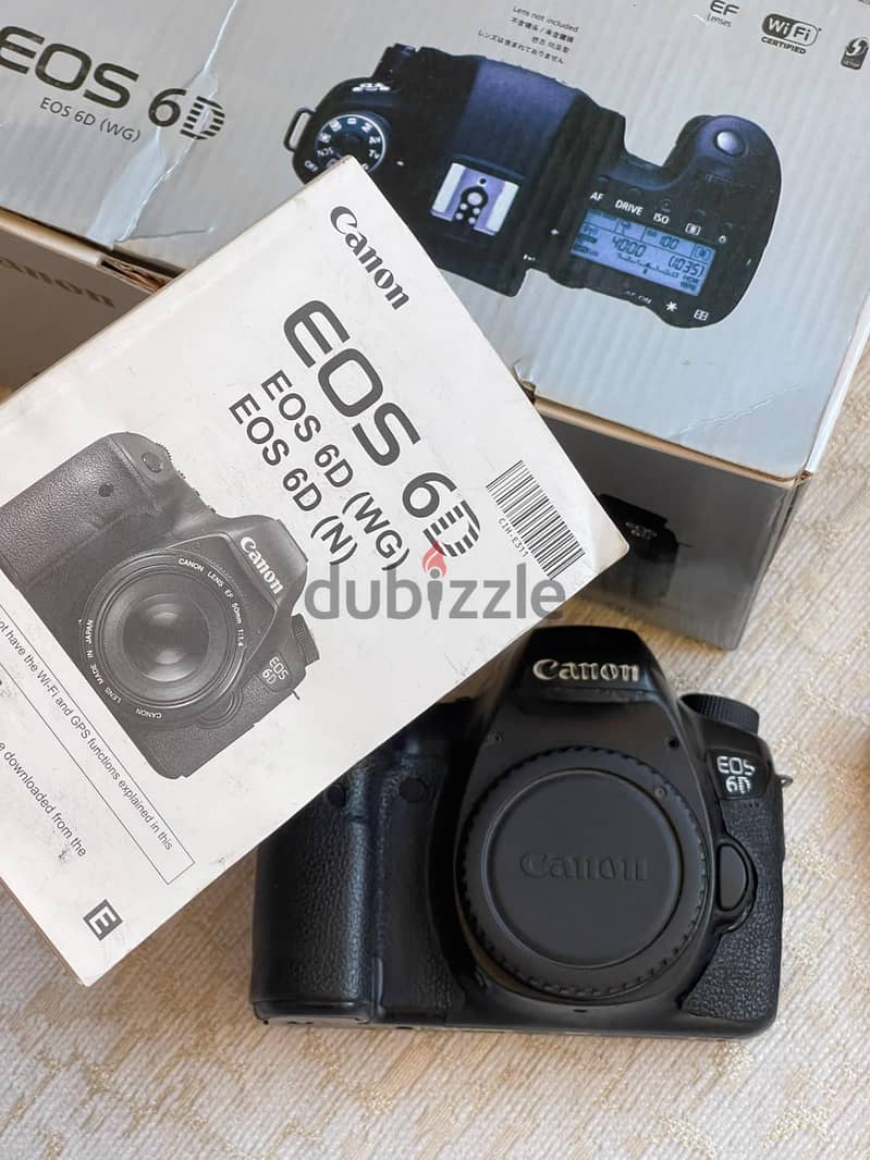 canon 6d mark 1 full box 2