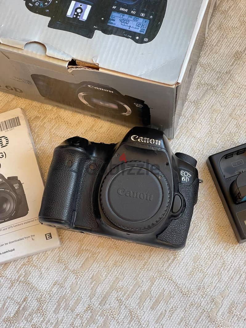 canon 6d mark 1 full box 8