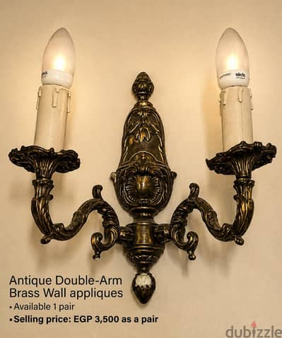 chandliers with applique