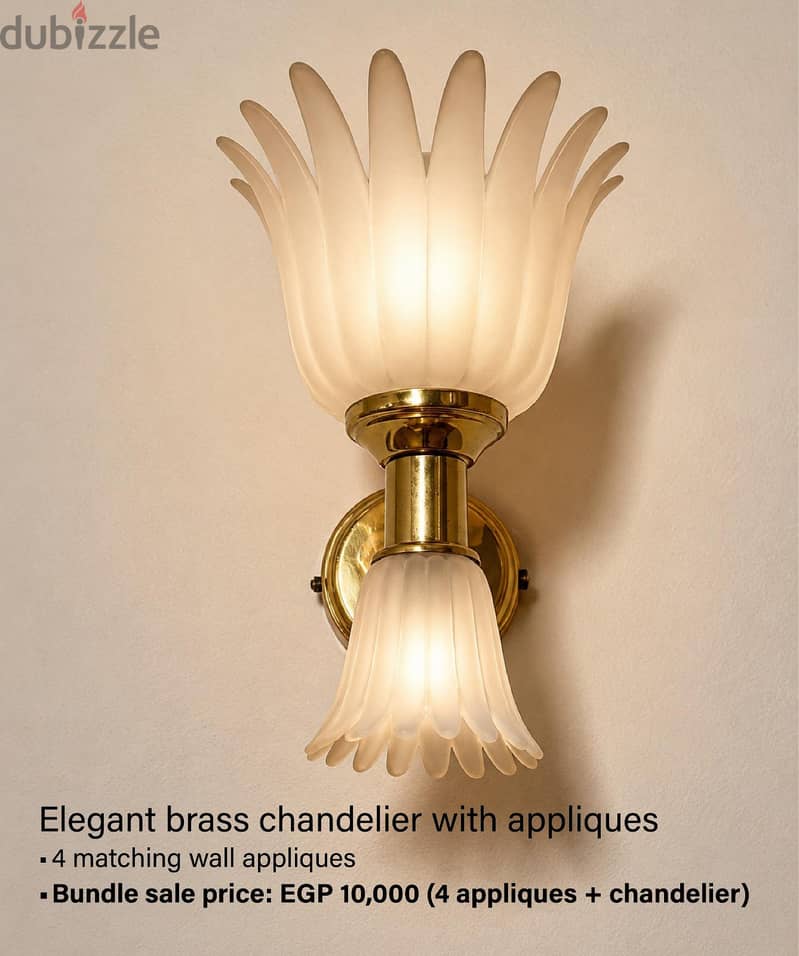 chandliers with applique 5