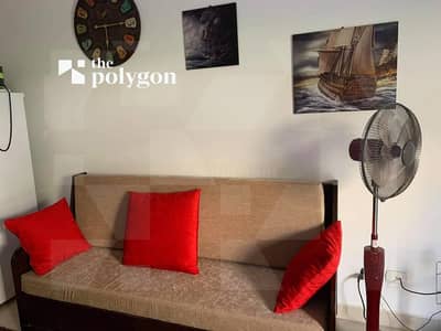 Ready To move Fully Furnished chalet with garden  for sale 108 SQM in Amwaj 2 bedrooms 1 bathroom