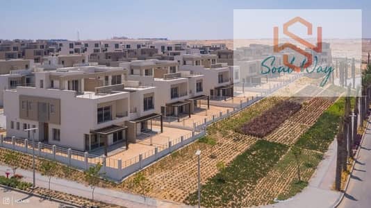 فرصة ريسيل مميزة تاون هاوس كورنر للبيع في بالم هيلز القاهرة الجديدة
