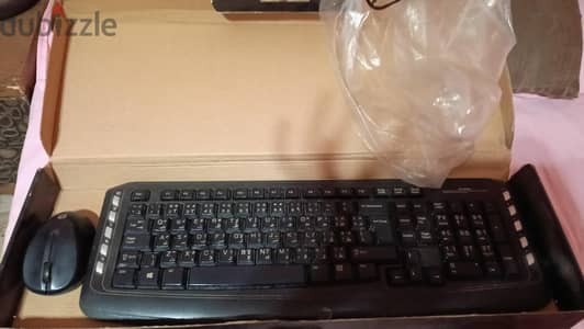 كيبورد و ماوس ويرلس. . hp