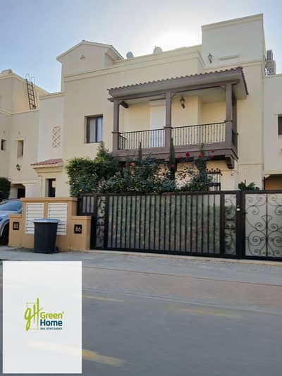 Fully finished with air conditioning   Town House Middle for sale in Mivida  new cairo