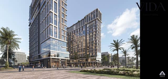 Retail Shop for Sale 32 sqm on Bin Zayed Axis in the New Administrative Capital U Icon Tower with Installments Over 12 Years