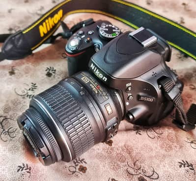 نيكون D5100 لينس 55-18 VR شتر 1K فقط