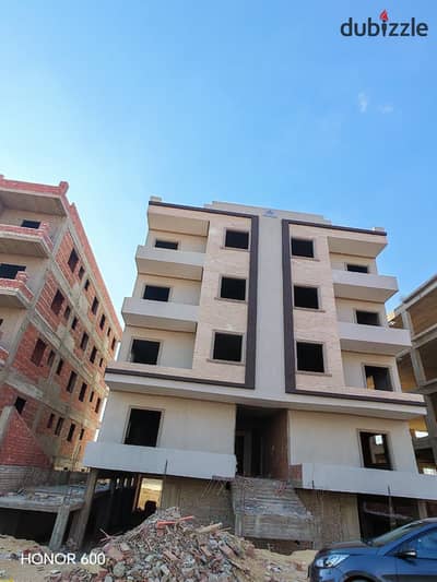 Apartment 200 meters, a catch in the additional house across from the entrance of Zayed 4, with facilitation for 18 months
