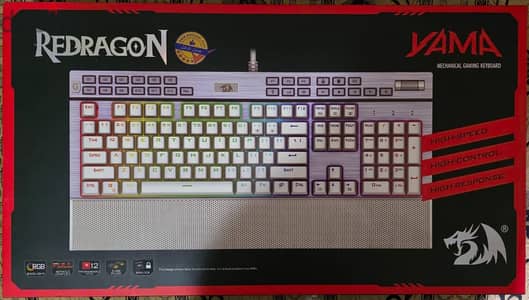 كيبورد ريدراجون ميكانيكي للألعاب K550 - Redragon Mechanical Keyboard