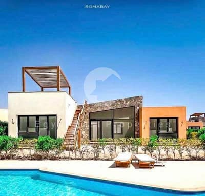 Book Your Luxury Sea View Villa in Soma Bay with Only 5% Down Payment, Enjoy 20% Discount, Panoramic Views, Private Pool and Delivery Within One Year