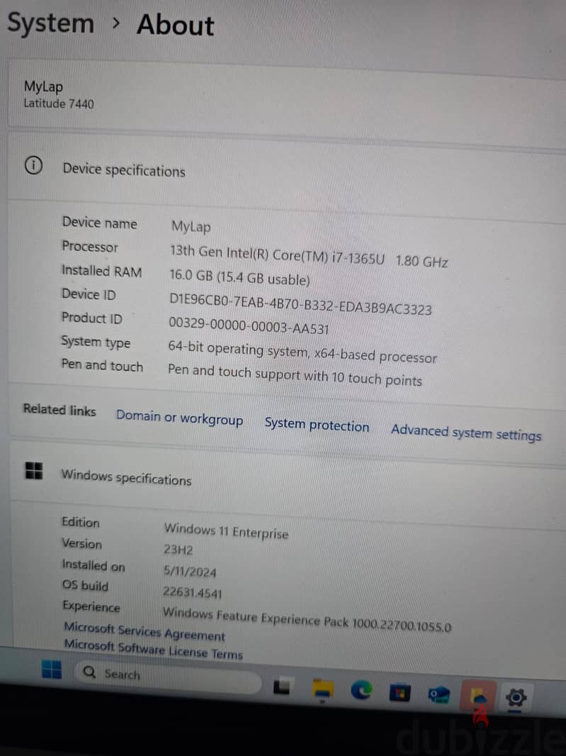 Laptop Dell Latitude 7440 6