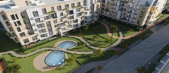 Apartment for sale in a prime location in Al-Thawra Al-Khadra, available via a 10-year interest-free installment plan.