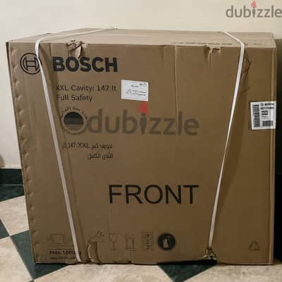 بوتاجاز بوش Bosch استانلس 90سم 5 شعلة 147 لتر( جديد بالكرتونة لم تُفتح