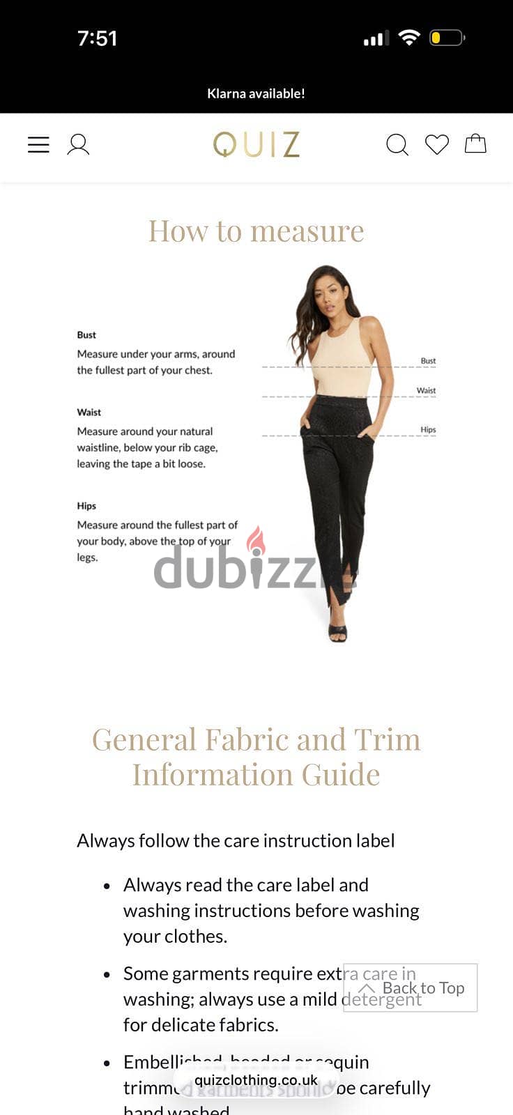 Dress from quiz 5