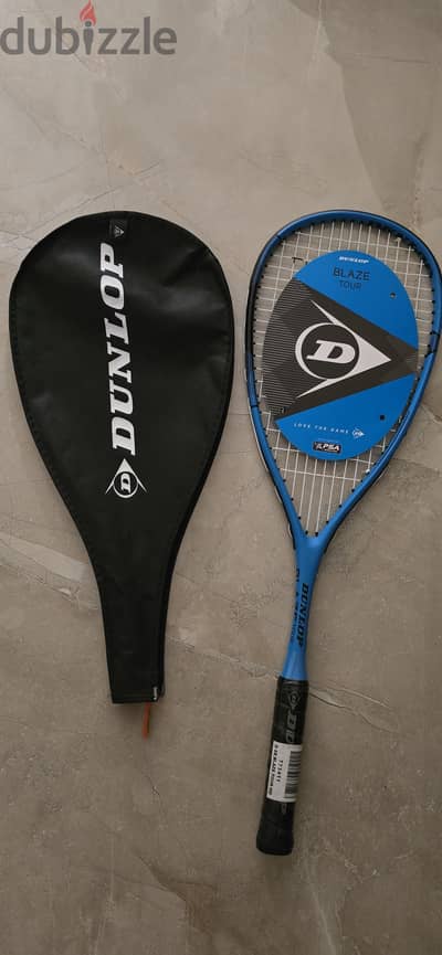 مضرب اسكواش Dunlop Blaze Tour جديد