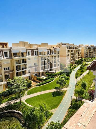 Lowest priced apartment in the market, ready to move in, on the hub in Sarai, minutes from Mostakbal City.