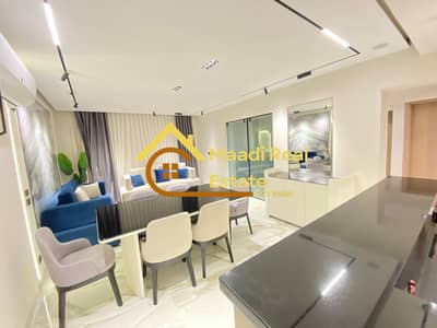 Apartment for rent in Degla Maadi, furnished, 24-hour security and guarding (elevator), modern finishing.